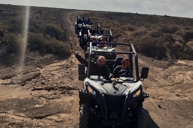2h Buggy Tour guided by the north of Lanzarote - Price and value: $157.22 per group, plus a small transport note