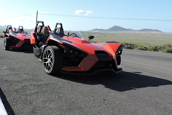 3 Hours Guided Tour with Polaris SLINGSHOT Around Lanzarote - What the 3-Hour Route Feels Like: Roads, Dirt, Volcanic Zones, Sea Views