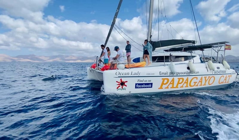 4h Shared Catamaran sailing to Papagayo Beaches (12pers max) - Ocean Lady’s 12-person size: why it feels personal