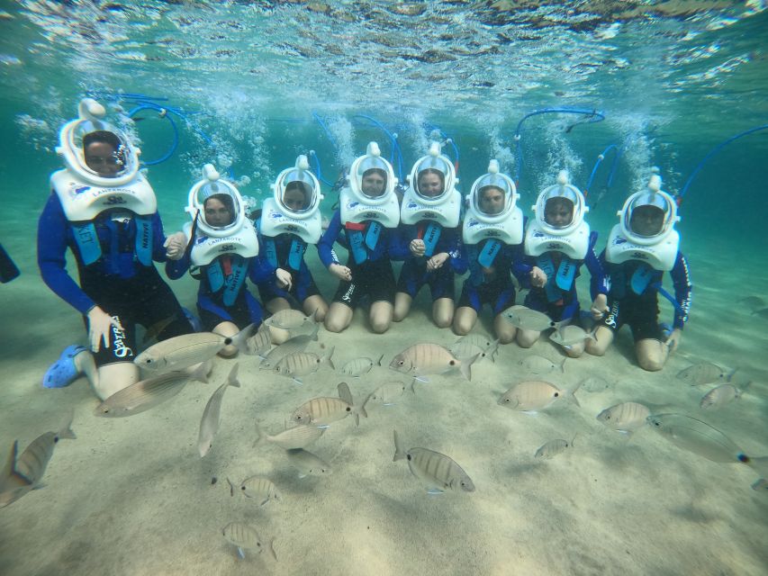 Costa Teguise : Underwater Sea Trek Experience - What happens during those 30 minutes: pacing, briefing, and first steps