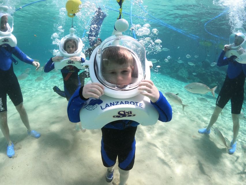 Costa Teguise : Underwater Sea Trek Experience - Guides and group size: why it feels safer and more fun