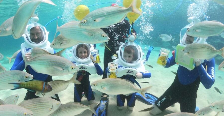 Costa Teguise : Underwater Sea Trek Experience - The helmet-and-air system: what it does for you