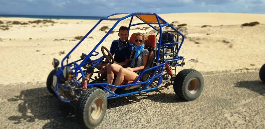 From Lanzarote: Corralejo Buggy Safari - Corralejo dunes: the Sahara feeling and the best photo moment