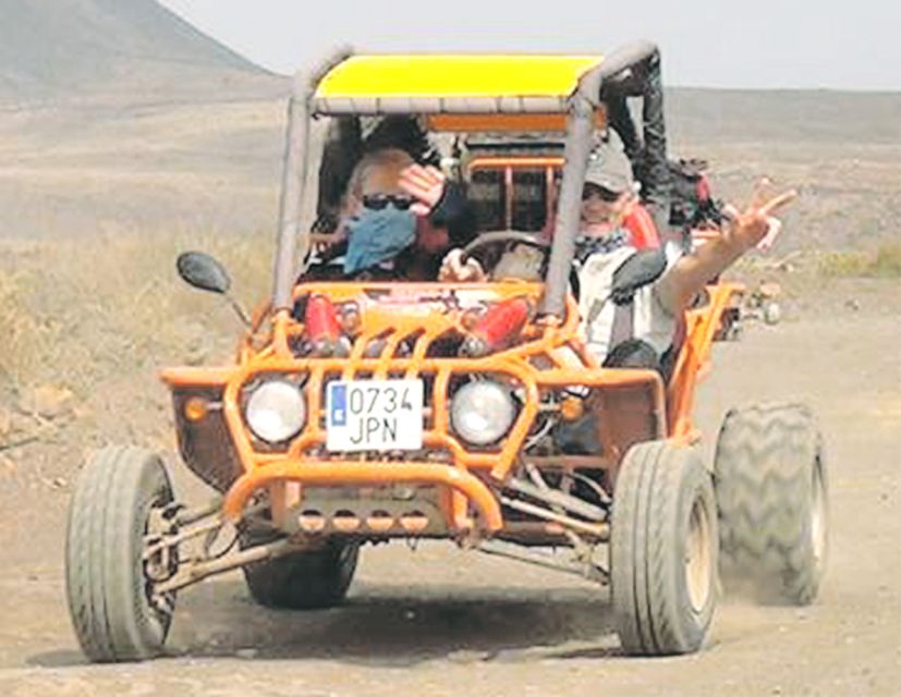 From Lanzarote: Corralejo Buggy Safari - Tamaragua and Villaverde: volcanic countryside, goats, and goat cheese country