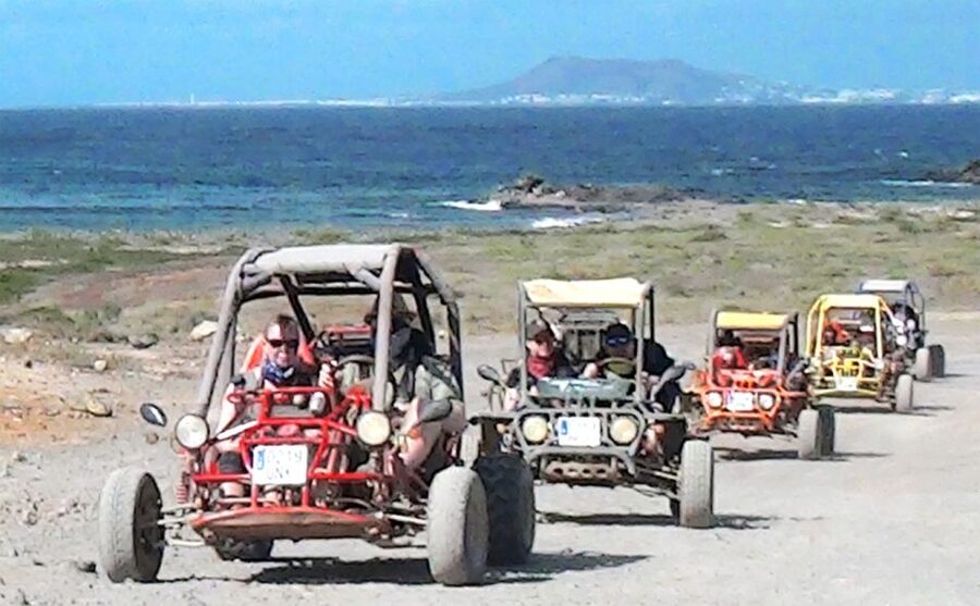 From Lanzarote: Corralejo Buggy Safari - Corralejo town visit: tying the desert day back to the coast