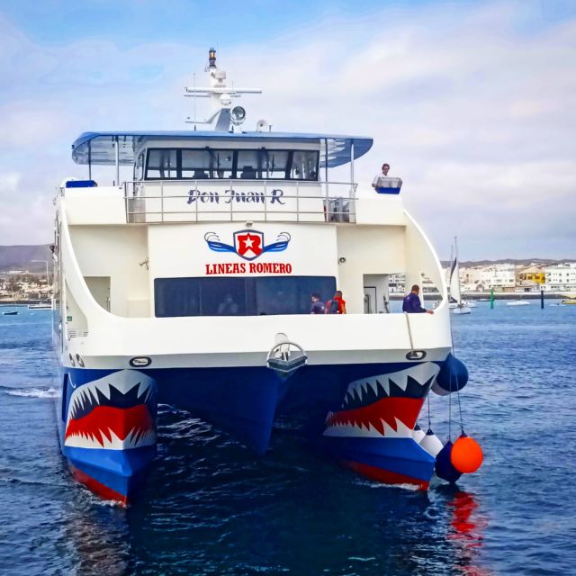 From Lanzarote: Lobos Island and Fuerteventura Day Cruise - Paella on the water: lunch plus drinks without extra hassle