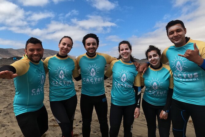 Group and private surf classes with a Certified Instructor in Lanzarote - Why Famara Beach is a smart place to learn surfing