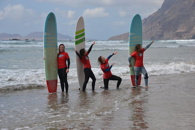 Group Longboard Surf Lesson in Lanzarote - Soft boards first: confidence that doesn’t feel like a cheat