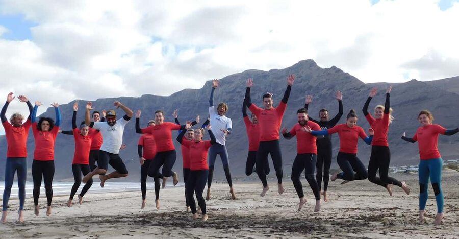 Kalufa Surf school in Caleta de Famara, Lanzarote - Small Groups, Real Coaching, and Why It Feels Personal