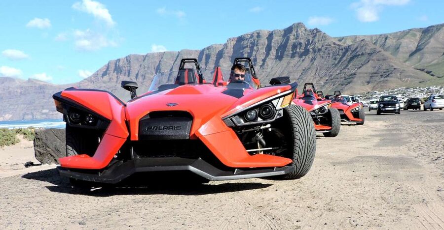 Lanzarote: 3-Hour Guided Polaris Slingshot Roadster Tour - La Geria Vineyards to Tinajo: Start With Atmosphere