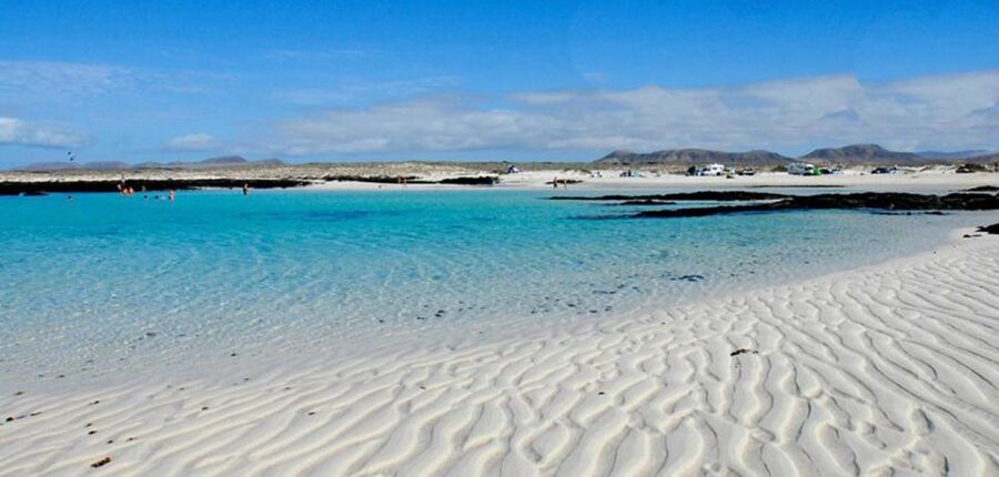 Lanzarote: Advanced 5-Hour Fuerteventura E-Bike Tour - North Coast Return to Corralejo: Beaches and Surfer Spots