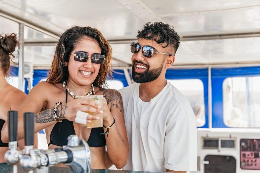 Lanzarote: Day Trip to the Papagayo Beaches by Catamaran - Lunch onboard: paella or pasta, plus fruit and the drinks flowing