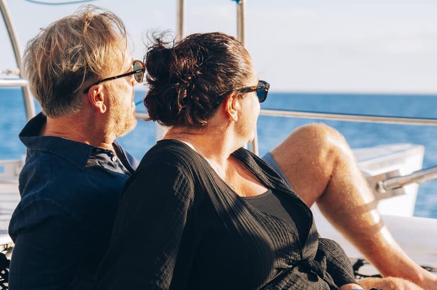 Lanzarote: Dolphin-Watching Sunset Cruise with Transfers - The sunset and the coastline: why this part keeps landing well