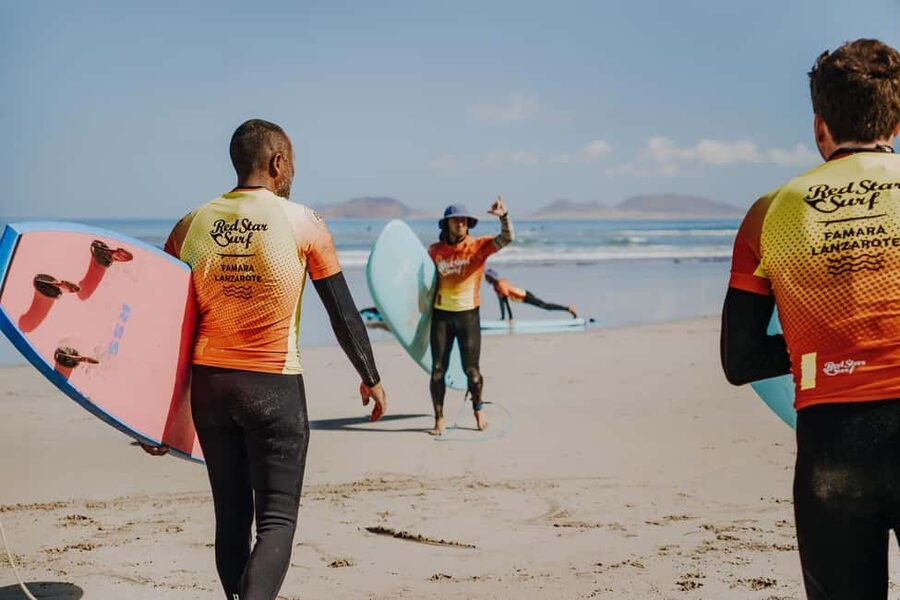 Lanzarote: Famara Beach Surfing Lesson for All Levels - Famara Beach: Why this spot makes learning easier