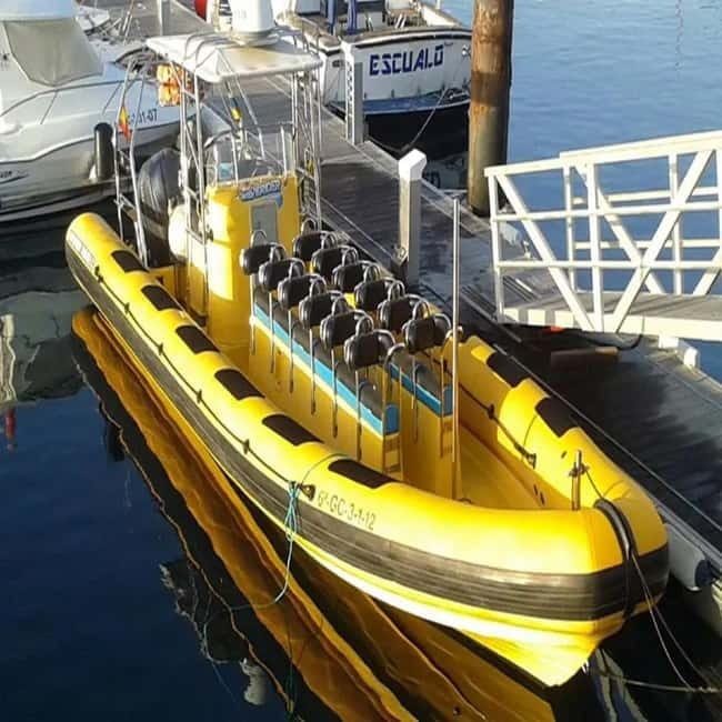 Lanzarote: Fast Blast, Super Speed Boat adventure at top speed - Twists, slides, and the captain’s role in the fun