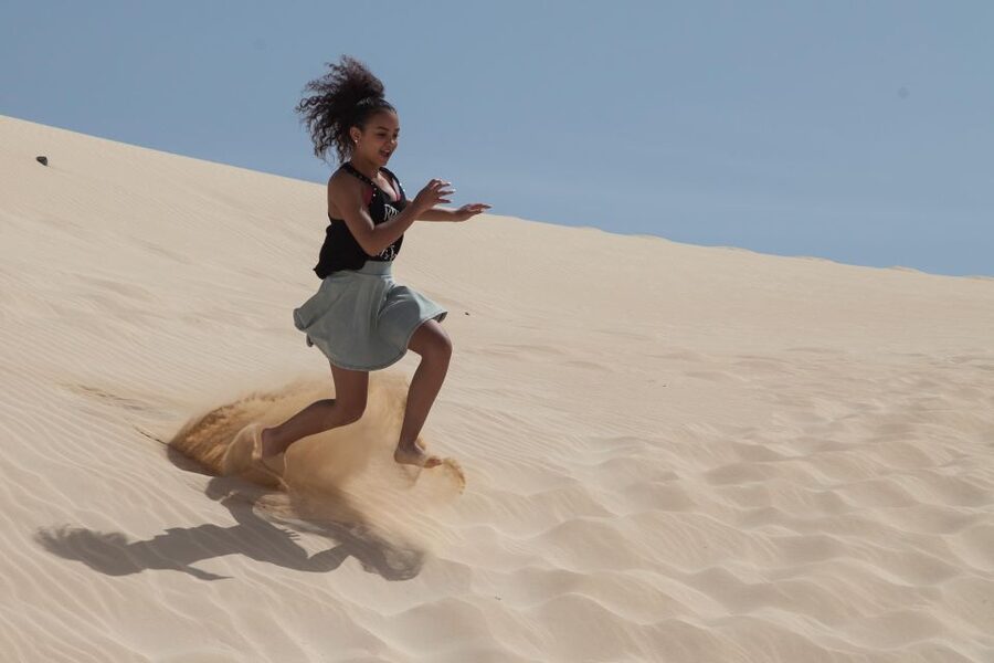 Lanzarote: Fuerteventura Return Ferry Ticket with Bus - Corralejo Time: Shops, Bars, Restaurants, and Real Beach Breaks