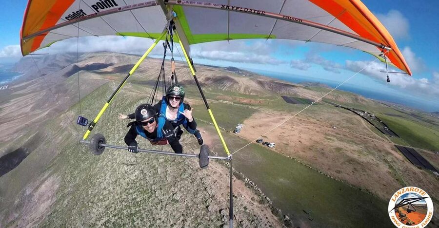 Lanzarote Hang Gliding Tandem Flights - Where You Launch: Famara, Mala, El Cuchillo, Mirador del Río