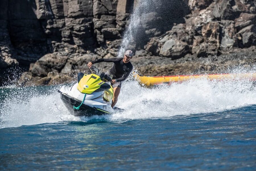Lanzarote: Jet Ski Tour - Lanzarote’s volcanic shoreline is made for jet skis