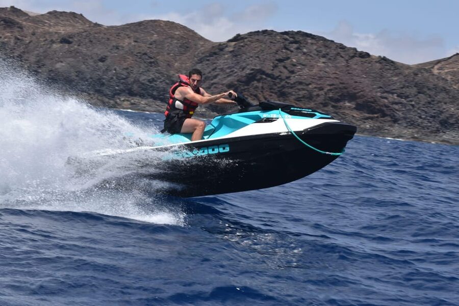 Lanzarote: Jet Ski Tour - Route highlights: Playa Quemada, Papagayo, and the longer South run
