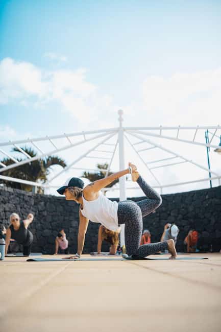 Lanzarote Outdoor Yoga Class with Ocean Views - Oceanfront Yoga in Lanzarote: the vibe you’ll feel right away