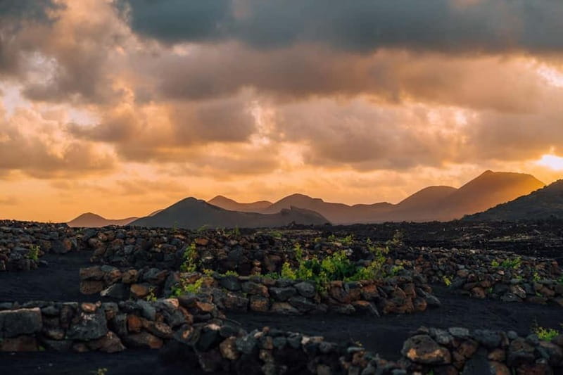 Lanzarote: Sunset vineyard tour with wine and chocolate tasting - Inside the 16th-century Canarian house and the old winery structures