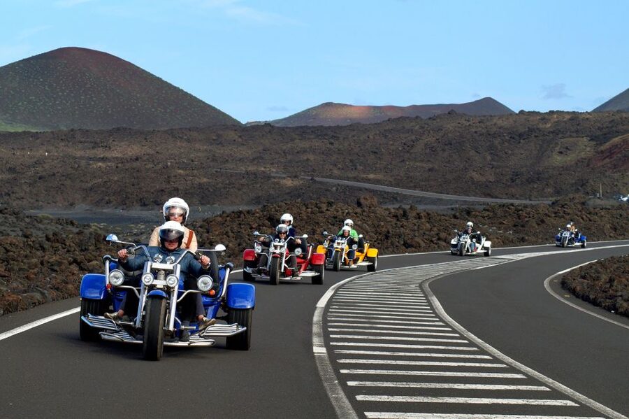 Lanzarote: three wheeler trike tour for three people - Key things that make this trike tour worth your time