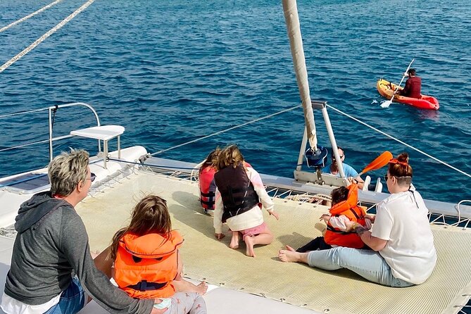 Luxury Catamaran Shared Sailing Experience - Tapas and drinks at anchor: the part that turns sailing into a meal