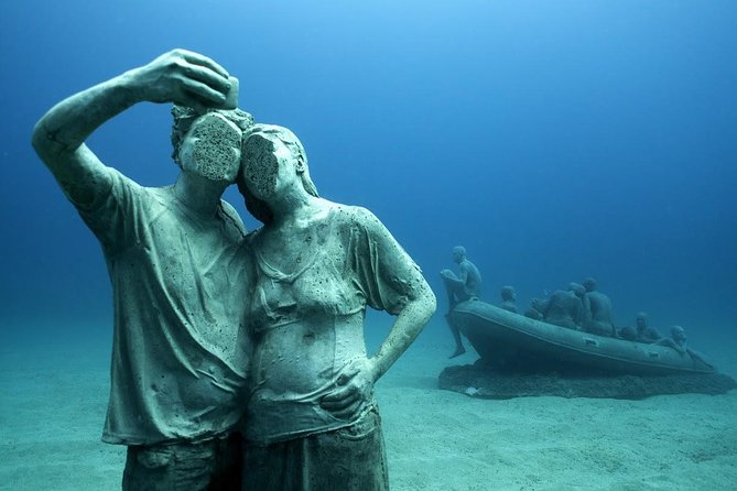 Museo Atlantico for non-certified divers - What you’ll see: sculptures, fish, and a different kind of “museum”