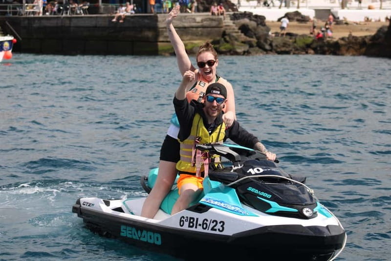 PACK DUO Lanzarote: Buggy and Jet Ski Adventure - Lanzarote volcanic scenery from the driver’s seat (not a bus window)