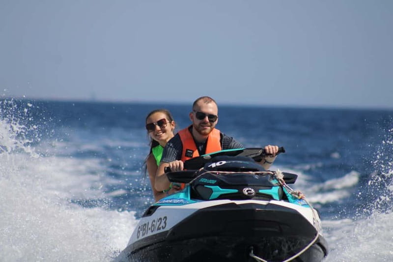 PACK DUO Lanzarote: Buggy and Jet Ski Adventure - The jet ski ride: 20 minutes of Atlantic speed with a companion