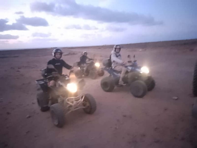 Playa Blanca: Guided Quad Bike Tour - From check-in in Playa Blanca to the Papagayo Park start
