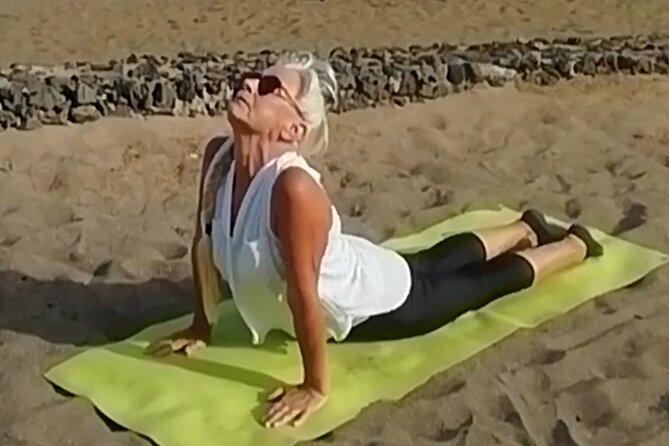 Private Yoga Classes On Stunning Beaches in Lanzarote Sunset, Sunrise, Anytime - Up to two people, English instruction, and why that’s good value