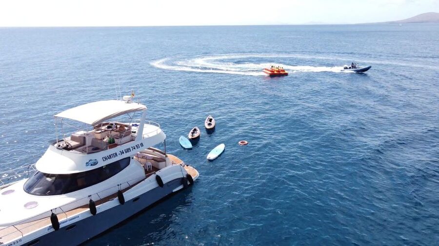 Puerto del Carmen: Catamaran Trip with Water Sports - Snorkeling, Kayak, or SUP: Pick Your Level of Effort
