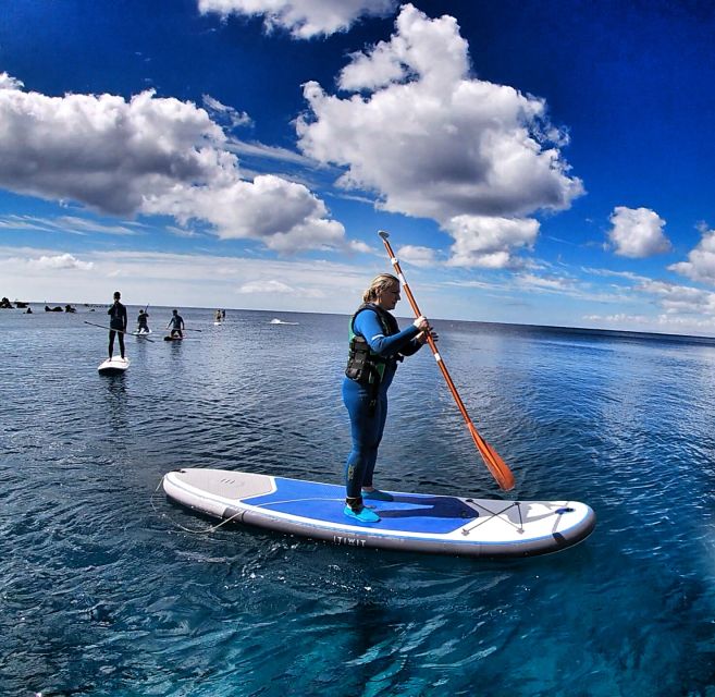 Puerto del Carmen: Stand Up Paddleboarding Class - When Wind and Tide Change the Plan