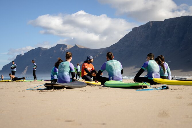 Surf Lesson for Beginners in Famara: Introduction in Surfing - Family-Friendly, Beginner-Safe Vibes